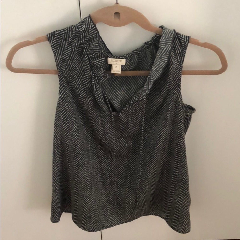 Jcrew silk tank top